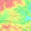 Upper Southampton Township topographic map, elevation, terrain