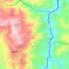 Marmato topographic map, elevation, terrain