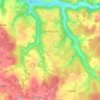 Sainte-Croix topographic map, elevation, terrain