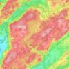 Mount Olive topographic map, elevation, terrain