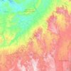 Betsiboka topographic map, elevation, terrain