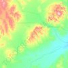 Moron topographic map, elevation, terrain
