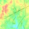 Rockdale topographic map, elevation, terrain