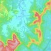 Mount Vincent topographic map, elevation, terrain