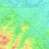 Lede topographic map, elevation, terrain