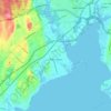 West Haven topographic map, elevation, terrain