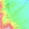 Biccari topographic map, elevation, terrain