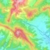 La Beaume topographic map, elevation, terrain