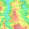 Augustusburg topographic map, elevation, terrain