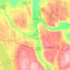 Town of Marcellus topographic map, elevation, terrain