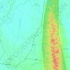 Bahubal Upazila topographic map, elevation, terrain