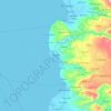 Jasaan topographic map, elevation, terrain