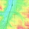 Englewood topographic map, elevation, terrain