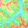 Gálosfa topographic map, elevation, terrain