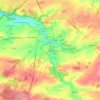 Solre-Saint-Géry topographic map, elevation, terrain