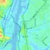 Takahama topographic map, elevation, terrain