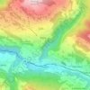 Küblis topographic map, elevation, terrain