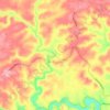 White Creek topographic map, elevation, terrain