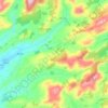 Kealkill topographic map, elevation, terrain