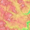 Beckley topographic map, elevation, terrain