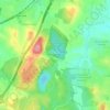 New Chum topographic map, elevation, terrain