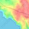 Perranuthnoe topographic map, elevation, terrain
