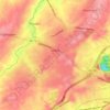 Shiloh topographic map, elevation, terrain