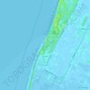 Petten topographic map, elevation, terrain