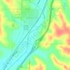 Underwood topographic map, elevation, terrain