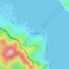 Sausalito topographic map, elevation, terrain