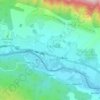 Sheladize topographic map, elevation, terrain