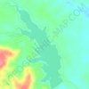 Lake Eddins topographic map, elevation, terrain