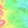 Cheste topographic map, elevation, terrain