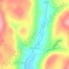 Glen Aubrey topographic map, elevation, terrain