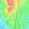 71850 topographic map, elevation, terrain