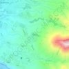 Galatea topographic map, elevation, terrain