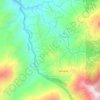 Samaria topographic map, elevation, terrain