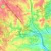 Owings Mills topographic map, elevation, terrain