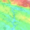 Brandivy topographic map, elevation, terrain