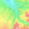 Lewistown topographic map, elevation, terrain
