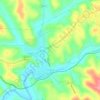 English topographic map, elevation, terrain