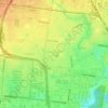 Sunshine West topographic map, elevation, terrain