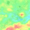 Doneraile topographic map, elevation, terrain