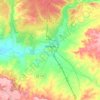 Almazán topographic map, elevation, terrain