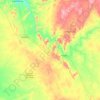 Siyathemba Local Municipality topographic map, elevation, terrain