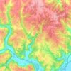 Miller Township topographic map, elevation, terrain