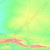 Prince Albert Ward 2 topographic map, elevation, terrain