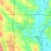 Norton topographic map, elevation, terrain