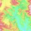 Swifts Creek topographic map, elevation, terrain