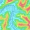 Chapmanville topographic map, elevation, terrain